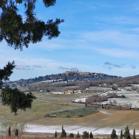 Casa Per L'Osticcio Vista Sulla Val D'Orcia Leilighet Montalcino Eksteriør bilde