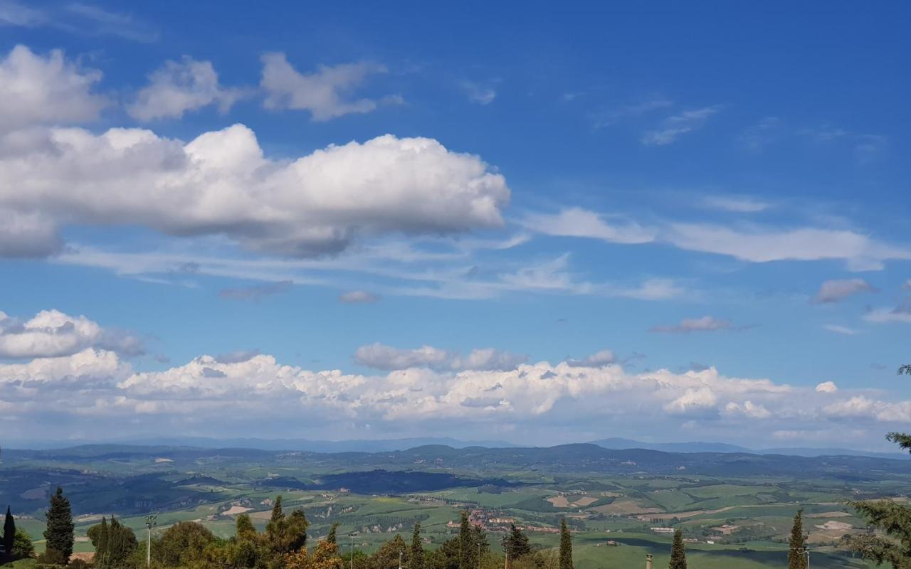 Casa Per L'Osticcio Vista Sulla Val D'Orcia Leilighet Montalcino Eksteriør bilde