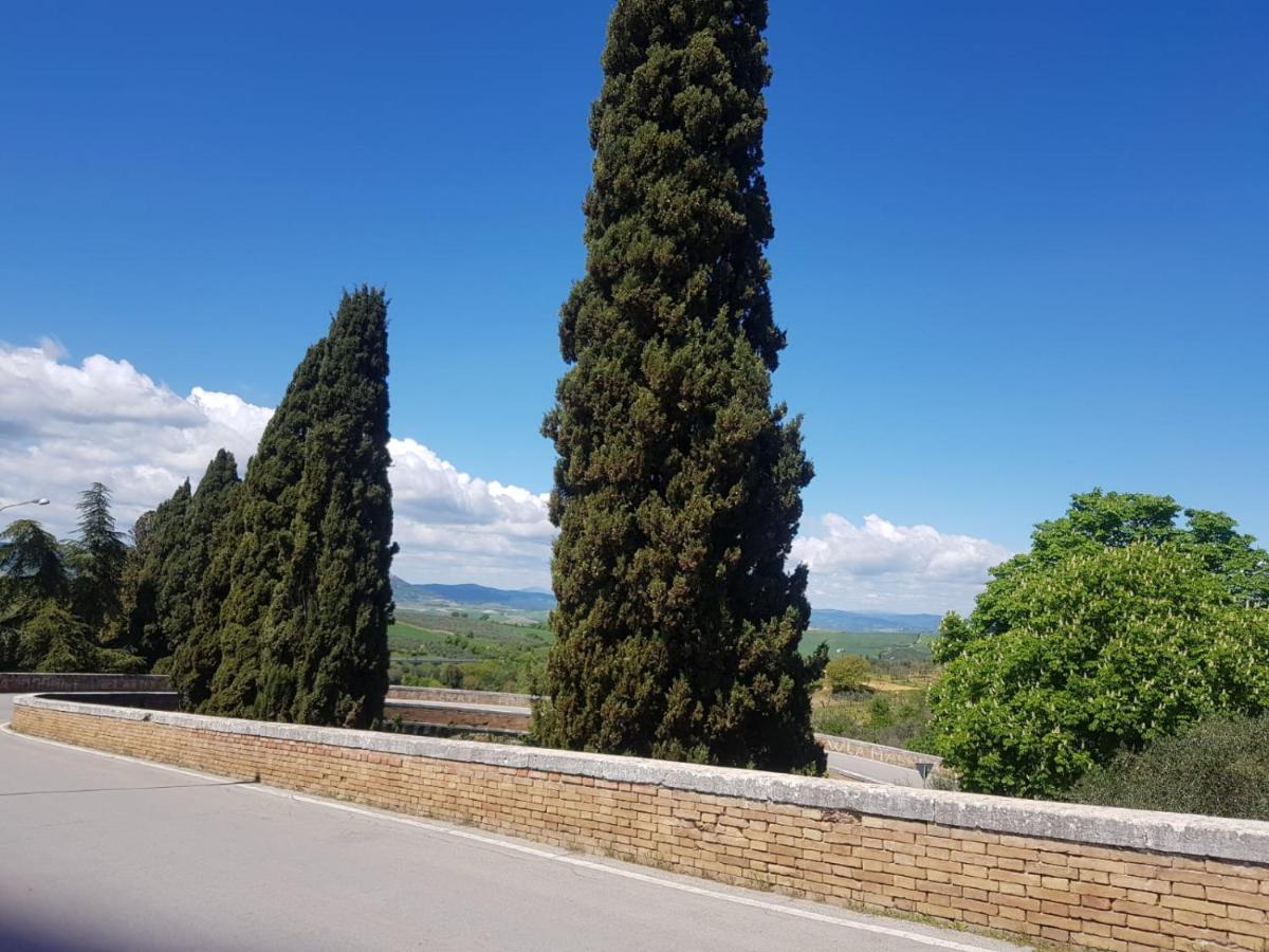 Casa Per L'Osticcio Vista Sulla Val D'Orcia Leilighet Montalcino Eksteriør bilde