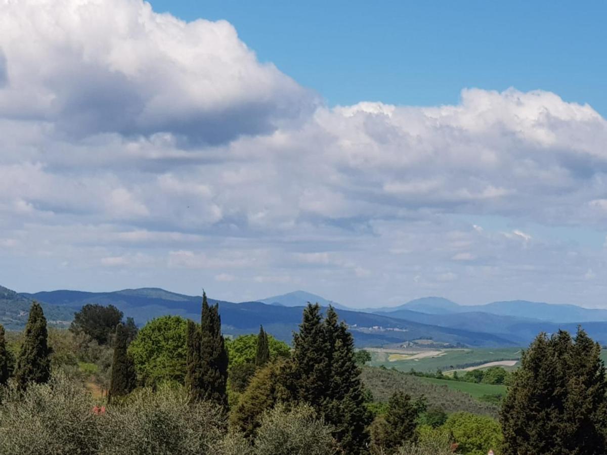 Casa Per L'Osticcio Vista Sulla Val D'Orcia Leilighet Montalcino Eksteriør bilde