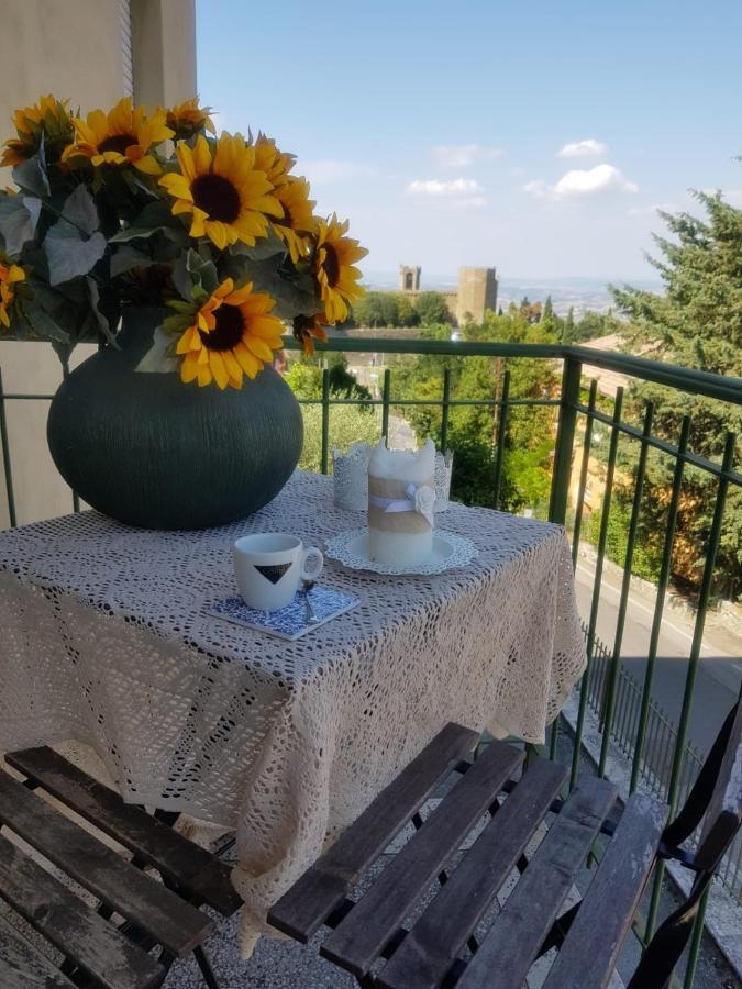 Casa Per L'Osticcio Vista Sulla Val D'Orcia Leilighet Montalcino Eksteriør bilde