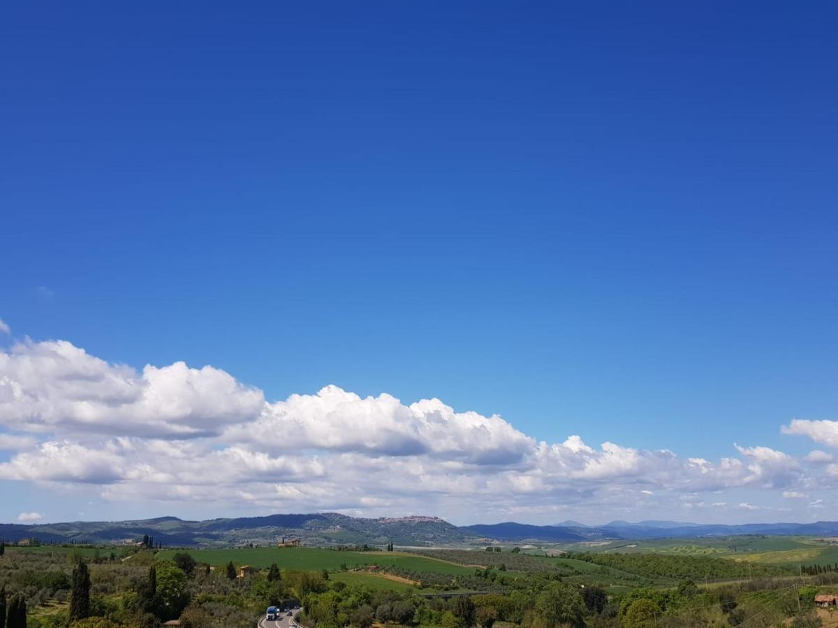 Casa Per L'Osticcio Vista Sulla Val D'Orcia Leilighet Montalcino Eksteriør bilde