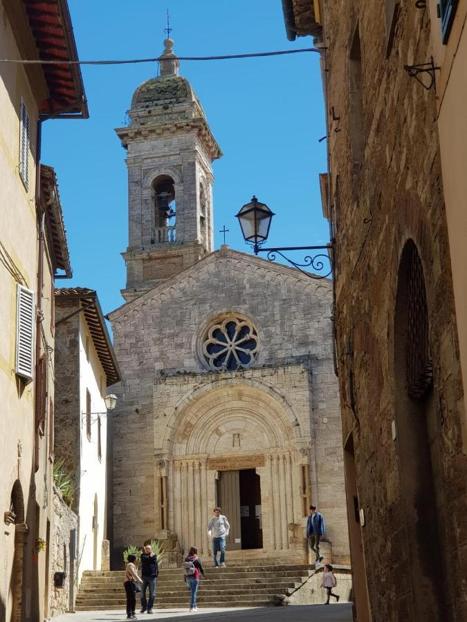 Casa Per L'Osticcio Vista Sulla Val D'Orcia Leilighet Montalcino Eksteriør bilde