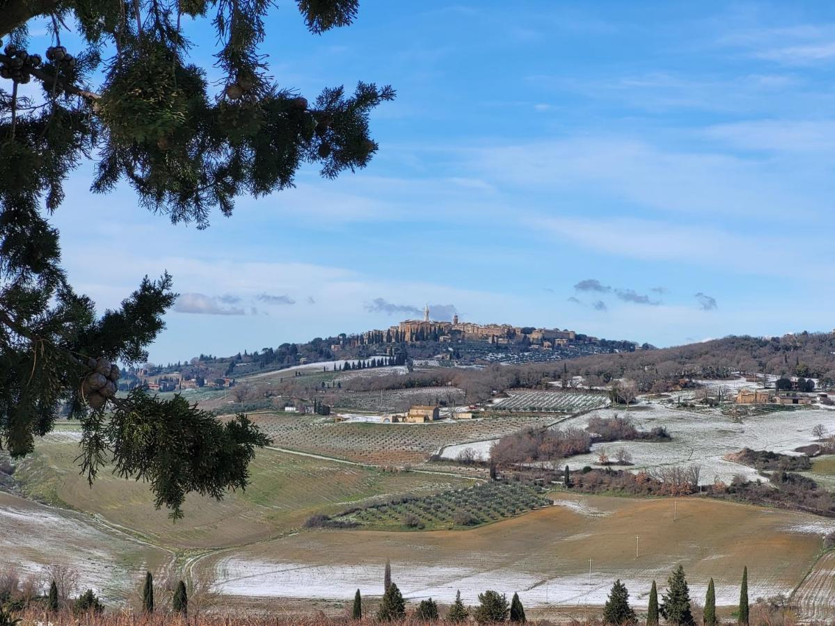 Casa Per L'Osticcio Vista Sulla Val D'Orcia Leilighet Montalcino Eksteriør bilde