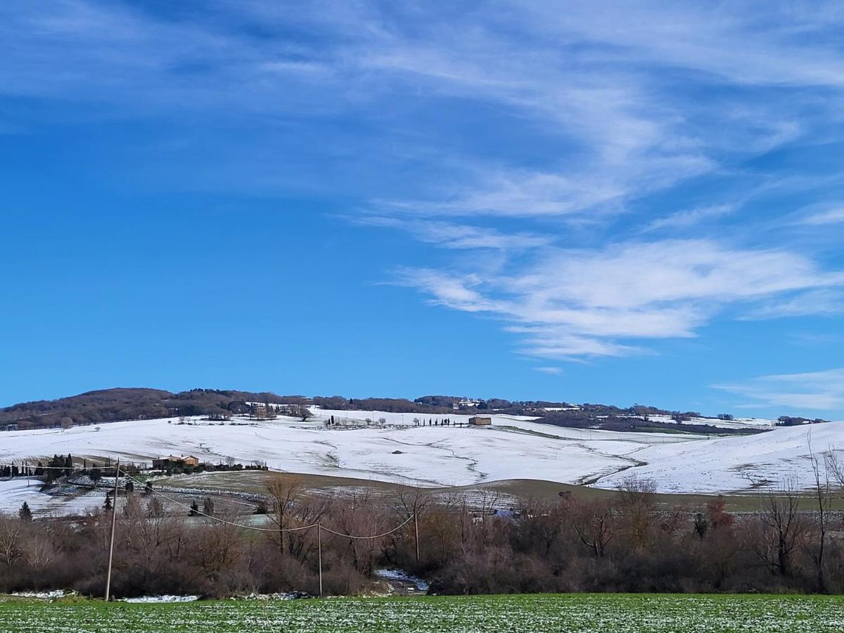 Casa Per L'Osticcio Vista Sulla Val D'Orcia Leilighet Montalcino Eksteriør bilde