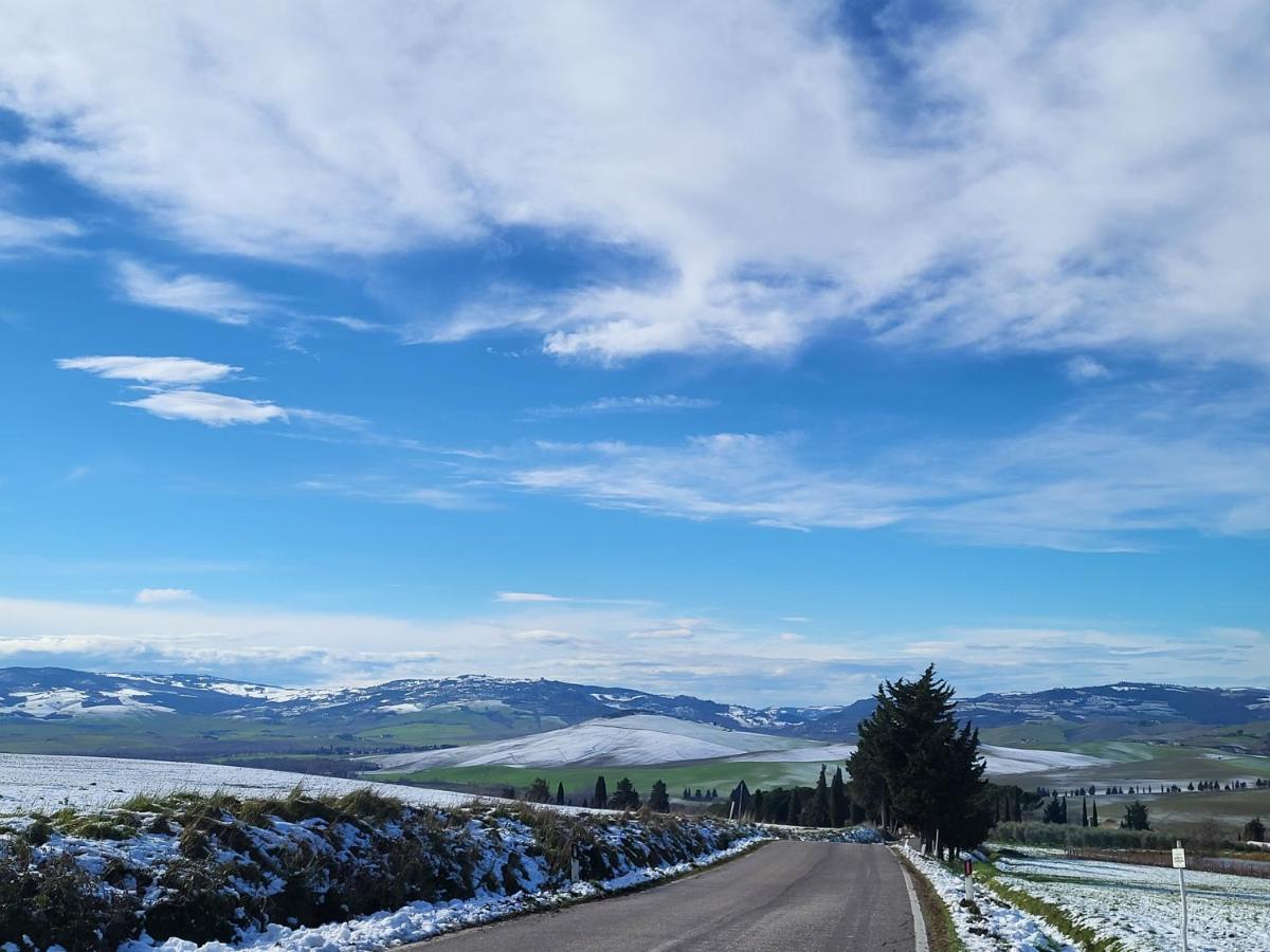 Casa Per L'Osticcio Vista Sulla Val D'Orcia Leilighet Montalcino Eksteriør bilde