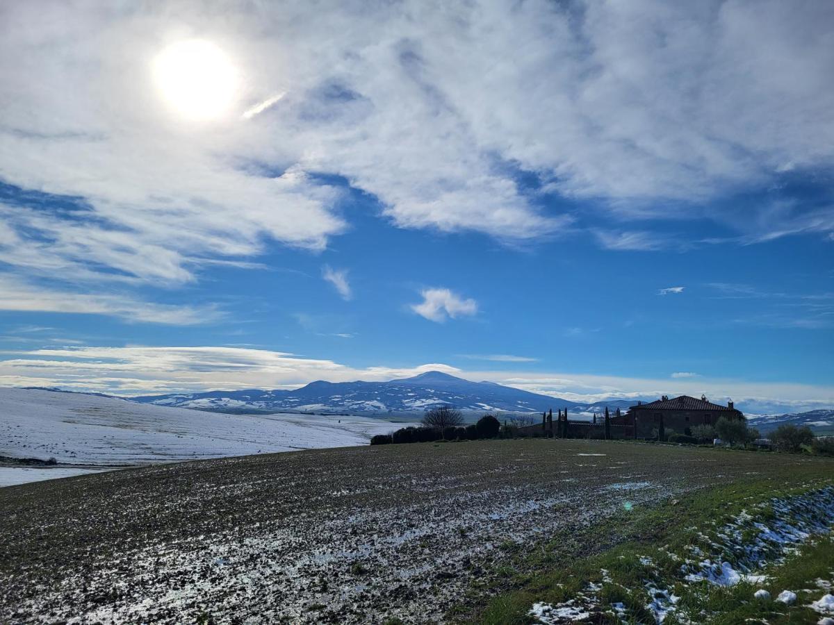 Casa Per L'Osticcio Vista Sulla Val D'Orcia Leilighet Montalcino Eksteriør bilde