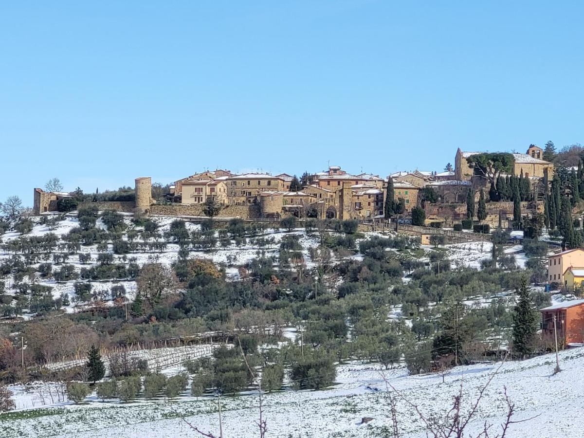 Casa Per L'Osticcio Vista Sulla Val D'Orcia Leilighet Montalcino Eksteriør bilde